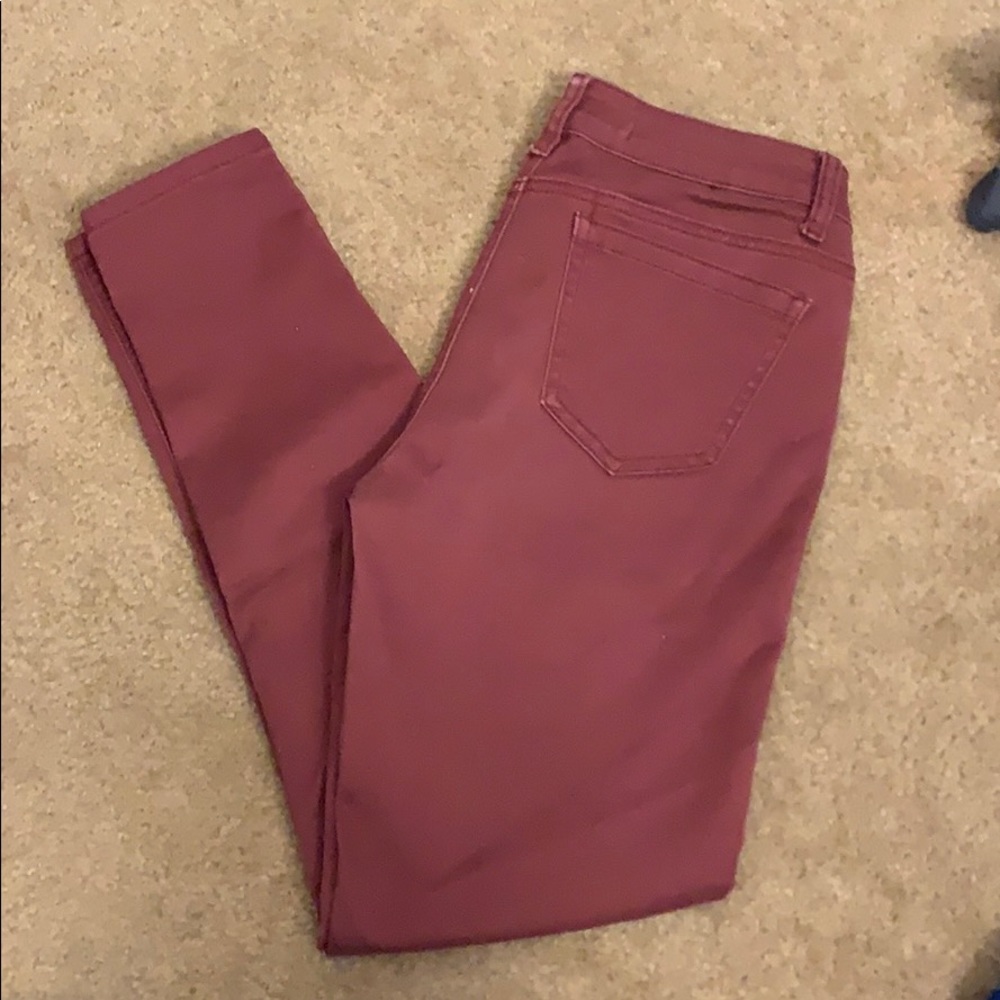 Maroon pants